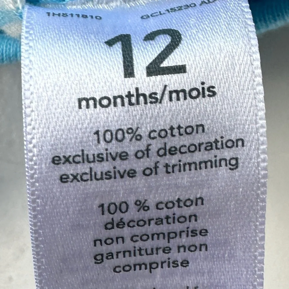 NWT Carter's Baby Boy Blue Stripe Beep Car Snap Shorts One Piece 12 Months 12M